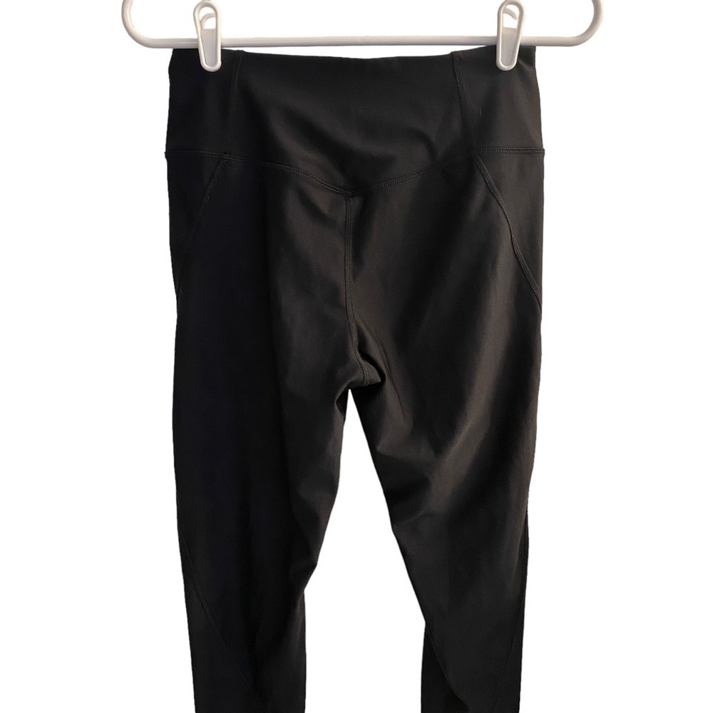 Nike Black Full Length Leggings Sz PL - Picture 4 of 8